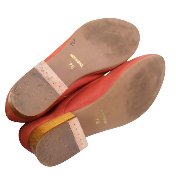 Bird of Flight BRIGS BROWN REAL LEATHER LOW HEEL LACE UP ANKLE BOOTS SHOES Sz 7B - Picture 7 of 9